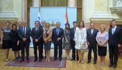 3 July 2013 The members of the Foreign Affairs Committee and European Integration Committee and the President of the National Assembly of the Republic of Slovenia